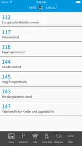 KAPO Aargau screenshot 2
