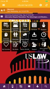 USLAW Events screenshot 1