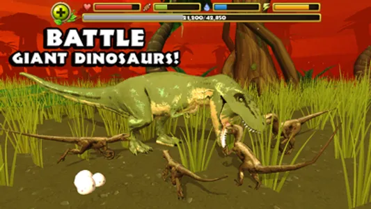 Dino Simulator: Velociraptor screenshot 1