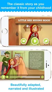 Little Red Riding Hood - narrated classic story screenshot 0