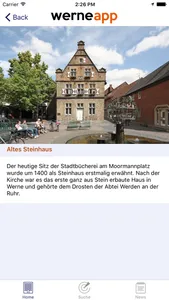 Werne-App screenshot 1