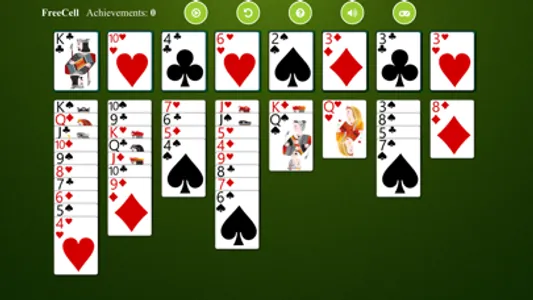 *FreeCell Solitaire screenshot 0