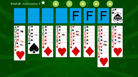 *FreeCell Solitaire screenshot 4