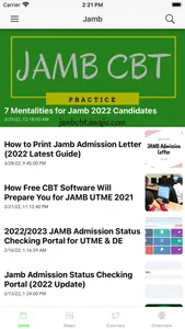 Jamb CBT, News & Results. screenshot 0