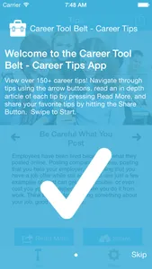 The Career Tool Belt - Career Tips by Alison Doyle screenshot 1