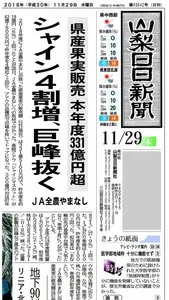 山梨日日新聞 紙面ビューアー screenshot 0