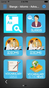 English Vocabulary Builder - Words Phrases Idioms screenshot 1