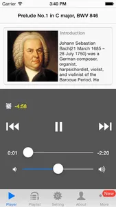 Well Tempered Clavier by Bach screenshot 0