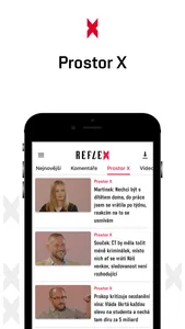 Týdeník Reflex screenshot 2