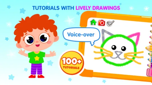 DRAWING FOR KIDS Games! Apps 2 screenshot 1