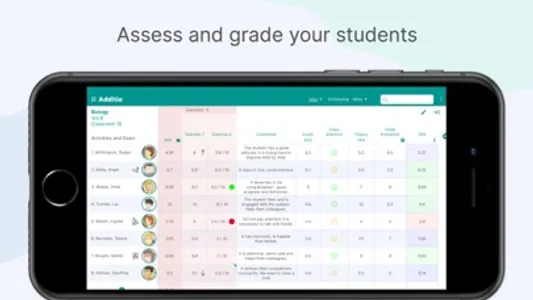 Additio App, Teacher gradebook screenshot 0