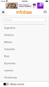 Infobae Argentina screenshot 0