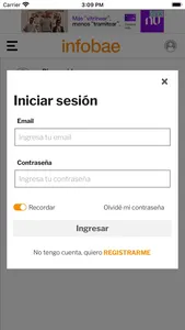 Infobae Argentina screenshot 3