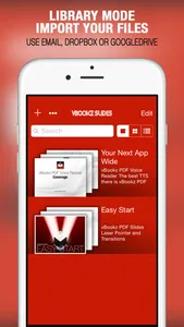 vBookz Slides - PDF Presentation Expert screenshot 1