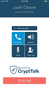 CryptTalk screenshot 1
