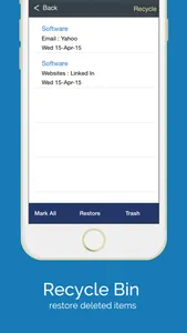 aMemoryJog FREE Password Vault & Sensitive Passcodes Login Form Autofill Tool screenshot 3
