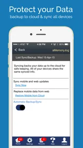 aMemoryJog FREE Password Vault & Sensitive Passcodes Login Form Autofill Tool screenshot 4