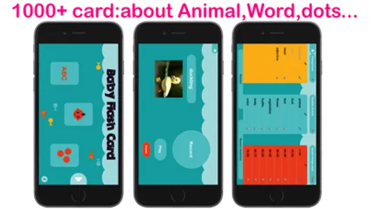 500+ First Words Card for Baby screenshot 1