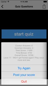 Classic Rock Quiz screenshot 1