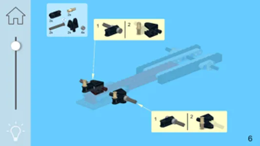 Roadster Mk 2 for LEGO Creator 7347+31003 Sets - Building Instructions screenshot 3