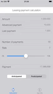 Leasing Calculators screenshot 1