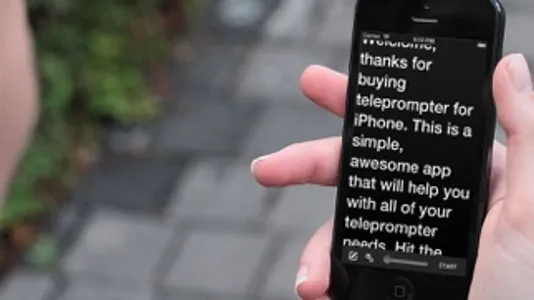 Teleprompter Pro Lite. screenshot 0