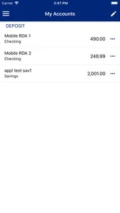 CitizensBank24 - Mobile screenshot 1