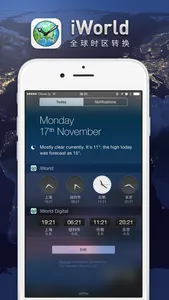 iWorld · 全球时区转换 x 旅程规划 x 两地时 screenshot 3