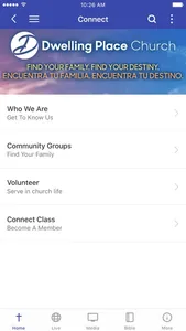 Dwelling Place Church Houston screenshot 1