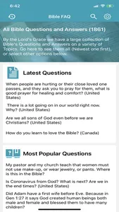 Bible Questions & Answers -FAQ screenshot 6