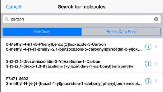 3D Molecules View&Edit Lite screenshot 4