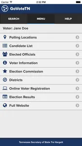 GoVoteTN screenshot 1