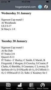 Hogan Stand - GAA news screenshot 2