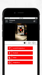 Vinylgodis Radio screenshot 3