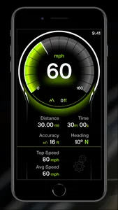 GPS Digital Speed Tracker Pro screenshot 1