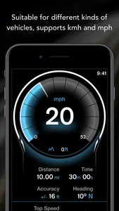 GPS Digital Speed Tracker Pro screenshot 2