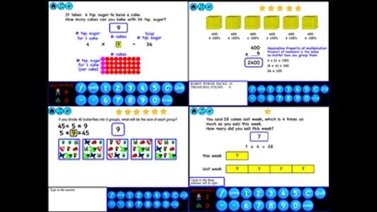 4th Grade Math - Math Galaxy screenshot 2