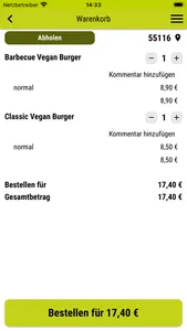 Burgerladen screenshot 1