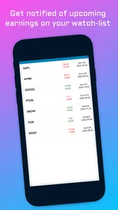 EarningShark-Earnings Calendar screenshot 3