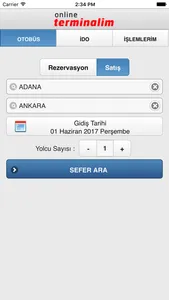 Terminalim - Otobüs Uçak Bileti Al screenshot 1