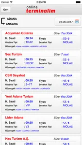 Terminalim - Otobüs Uçak Bileti Al screenshot 2