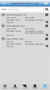 Pet Sitting Software screenshot 4