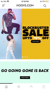 Koovs - Online Shopping App screenshot 0