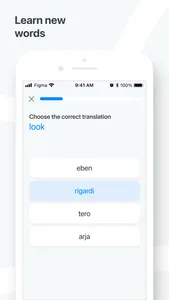 Esperanto−English dictionary screenshot 2