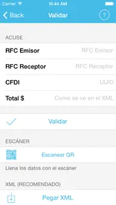 Validador de Factura Gorila screenshot 1