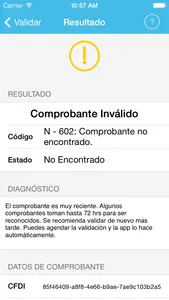 Validador de Factura Gorila screenshot 3
