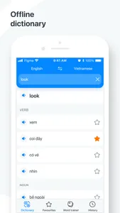 Vietnamese−English dictionary screenshot 0