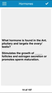 USMLE Bio/Physio Cram Cards screenshot 1