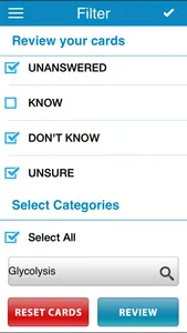 USMLE Bio/Physio Cram Cards screenshot 3