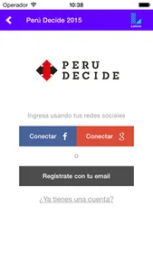 Perú Decide screenshot 0